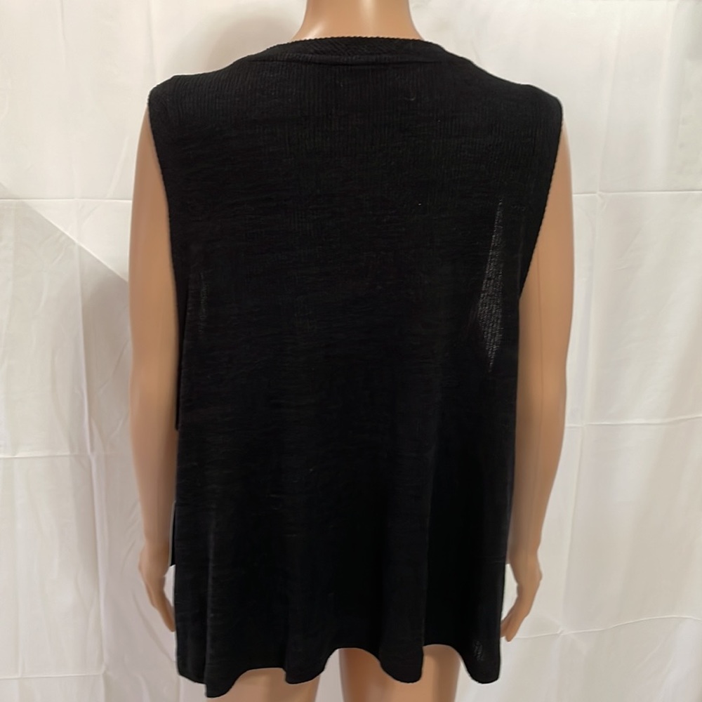 Luck Brand Cloud Jersey Relaxed Tank Top - Picture 6 of 8